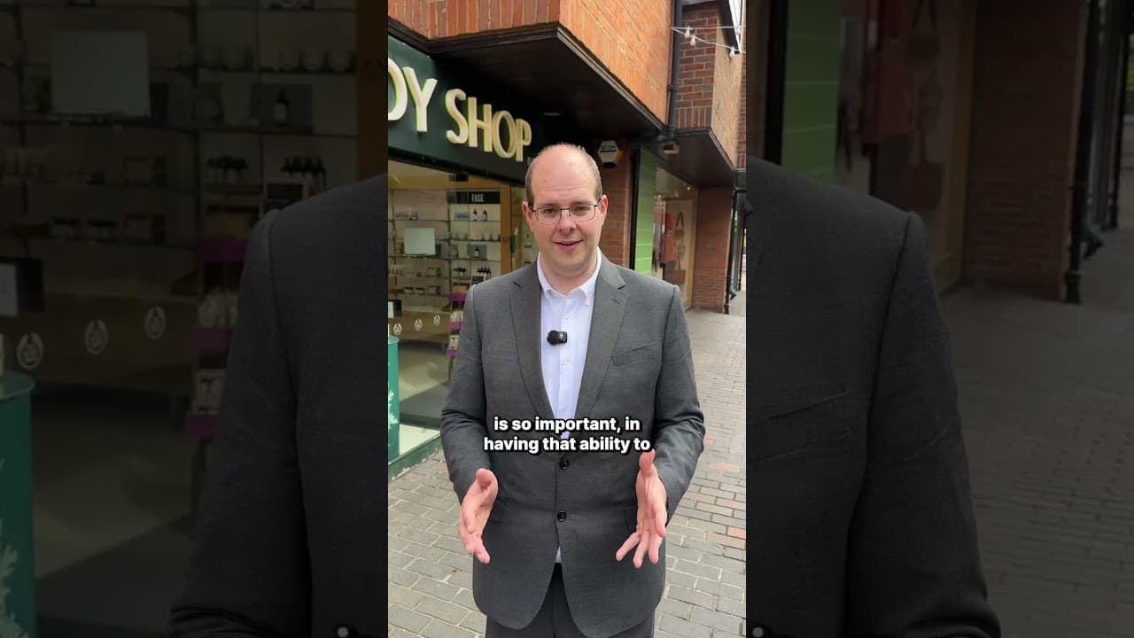 Jonathan Ash-Edwards, Police and Crime Commissioner for Hertfordshire, in St Albans
